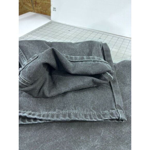 Levis Men's 550 Black Denim Jeans W50 L34 Relaxed Fit Cotton VG++ - Picture 8 of 10